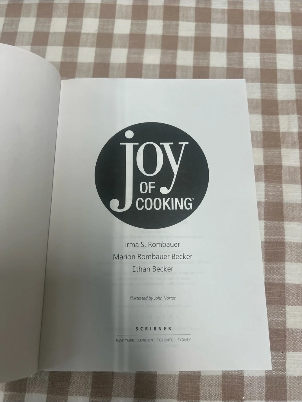 Joy of cooking cookbook hardback 2006 recipes